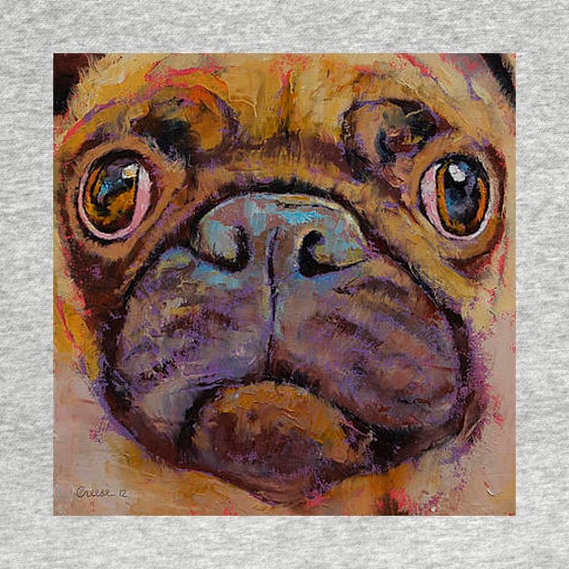 Painting Pug Animals by JMPrint
